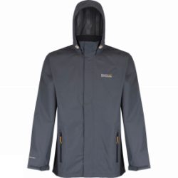 Regatta Mens Matt Jacket Seal Grey / Black